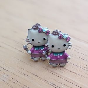 Vtg Hello Kitty Earrings
